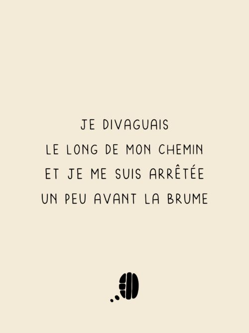 Avant la brume