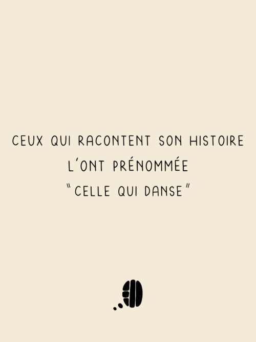 Celle qui danse