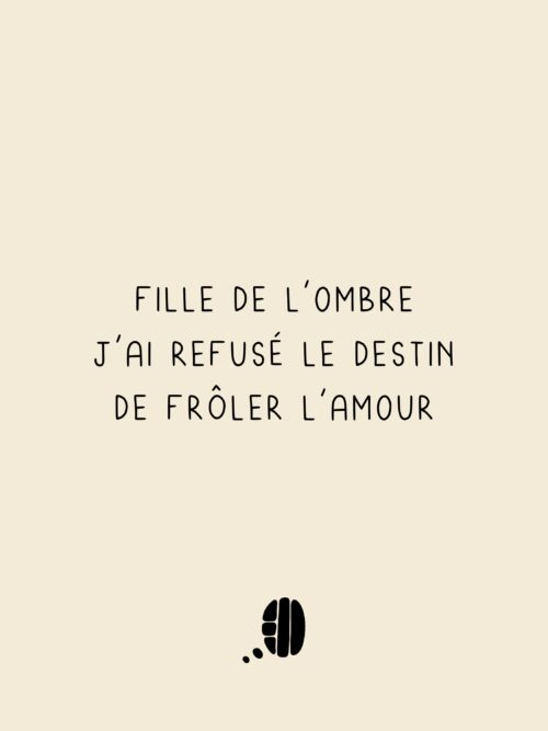 Fille de l'ombre