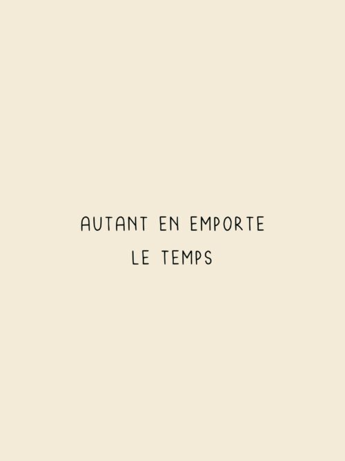 Le temps
