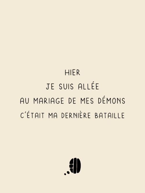 Mes démons
