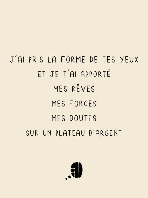Plateau d'argent