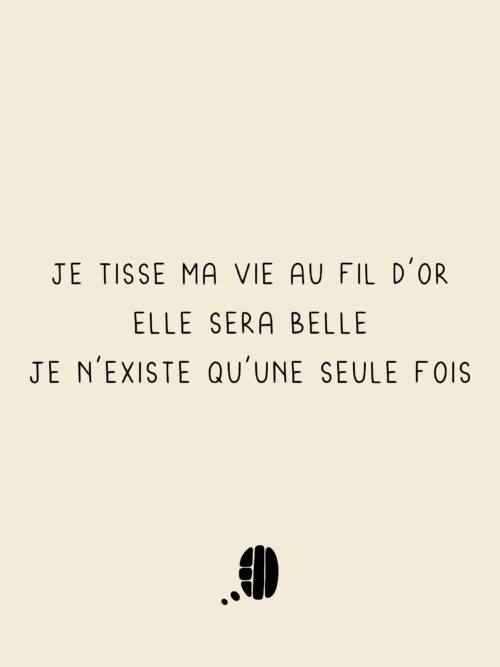 Une seule fois